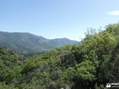 Parque Natural del Valle de Alcudia y Sierra Madrona; rutas de las caras rutas senderismo segovia ba